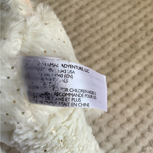 Animal Adventure Cottondale Cuddly Lamb Stuffed Animal Plush Toy - White - Picture 6 of 9